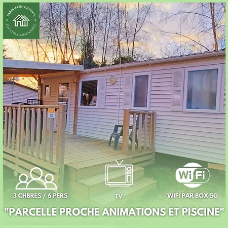 홀리데이파크 Location De Mobilhomes 3 Chambres, 3 Etoiles