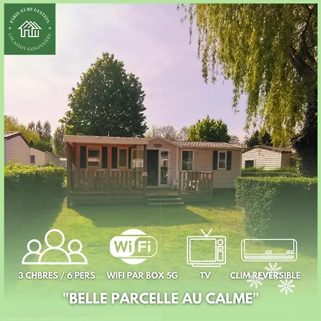 Location De Mobilhomes 3 Chambres, 3 Etoiles 홀리데이파크 Ivry-la-Bataille